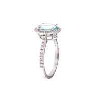 Anillo Golay Mujer ACQUAMARINA in Oro blanco Acquamarina 1.58 Ct ACLC070DIAQ5 ACQ 1.83 - ACLC070DIAQ5 ACQ 1.83